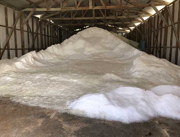 Pile of salt